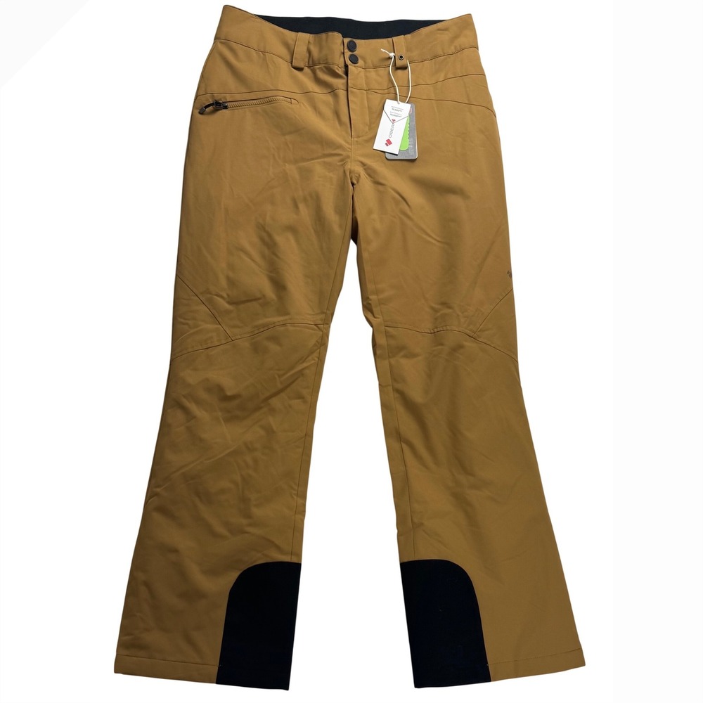 Obermeyer Malta Pant Womens 10 Cortado Brown Insulated Ski Snowboard Pants 15098